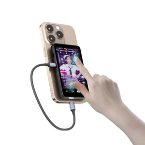 X40P Phone for Vlogging Touch Screen Monitor Focus Adjustment for Selfies Live Streaming Short Videos Gaming Feature Charging