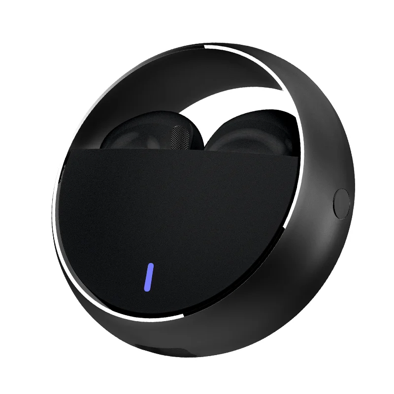 Low Latency BT5.3 True Wireless Earbuds In-Ear Gaming Headset LED Battery Indicator Microphone TWS Stereo Built-In Mic Pack of 2