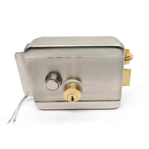 Wholesale Large Quantity Rim Lock Key Unlock Way Double Cylinder Smart Lock Top Security Iron Electrical Control Rim Lock