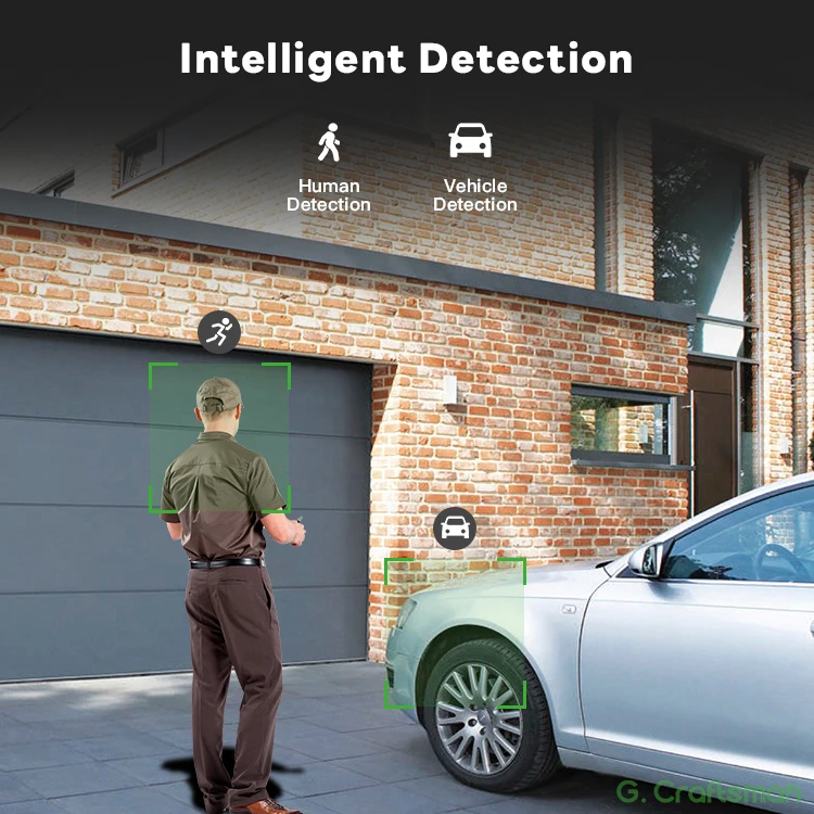 GX-YURVD-M8S(AG) 4K 8MP Dual Light SONY 4x Zoom 2.8-12mm Motorized Lens Two-Way Audio IP67 Waterproof Bullet Security System - Image 3