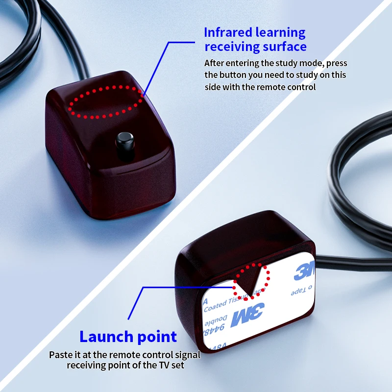 SPENFILY One Click Learning Plastic Remote Control Switch Universal Infrared Home Appliance Intelligent Automatic Start Switch - Image 2