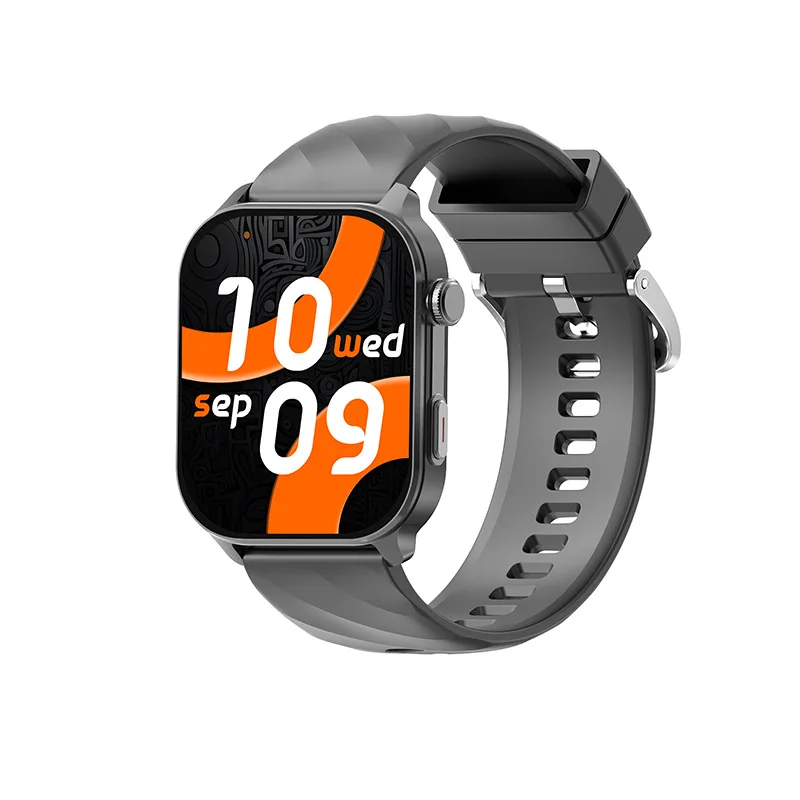 LC211 Luxury Fashion GPS Smart Watch 2.01inch TFT Display BT Calling Sleep Heart Rate Monitoring 1ATM Compass Silicone Pack of 10 - Image 4