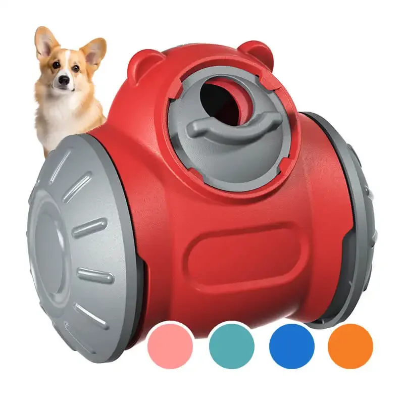 Intelligent Eco-Friendly Slow-Release Pet Food Dispenser Cat & Dog Feeding Toys with No Fall Swing Free Standing Feeding Carts Pack of 20