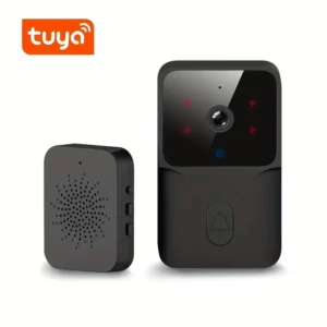 Tuya Mini Smart Doorbell with Dingdong Chime Wireless WiFi Video Intercom Home Security Entry Access Door Bell Camera