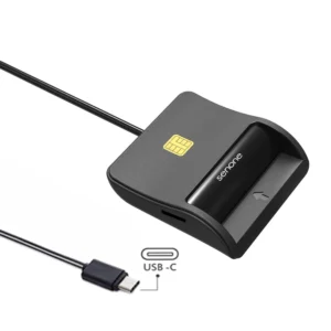 Type-c Factory Direct Supply OEM logo Multifunction EMV SIM/IC/ID/TF//SD/MMC/SIM Smart Credit Card Readers