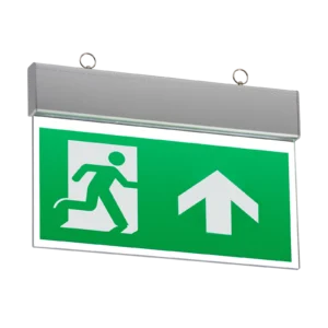 Knightsbridge MLA 230V IP20 Ceiling Mounted LED Emergency Exit Sign maintained/non-maintained