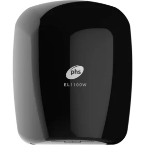 Warner Howard Hand Dryer Ultra Low Energy 1100W Black