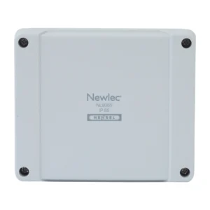 Newlec Junction Box 5 Pole 10.0mm² Terminals 167 x 125 x 82mm² IP65 Grey