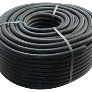 SWA Conduit Flexible Standard 100M Coil 25mm Polypropylene Black