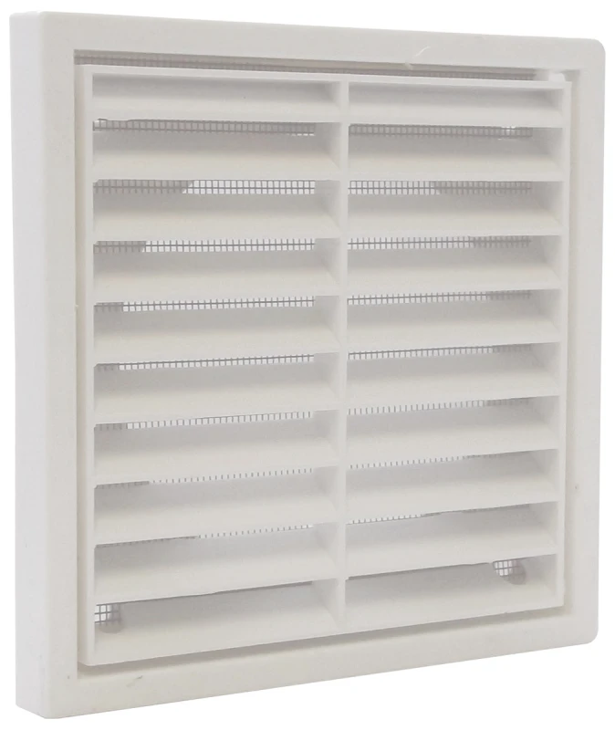Vent-Axia External Terminations louvre Grilles with 150mm dia Spigot - White - Image 2
