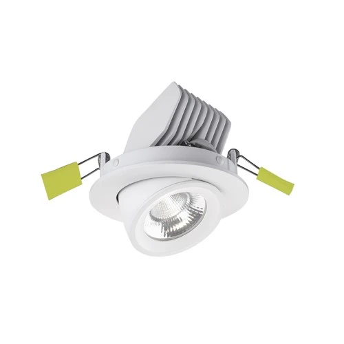 Integral LED Accentplus Scoop Adjustable Downlight 13.5W 1620Lm 120Lm/W 3000K Cri90 92Mm Cutout 36 Beam White 220-240V - Non-Dimmable - Image 3