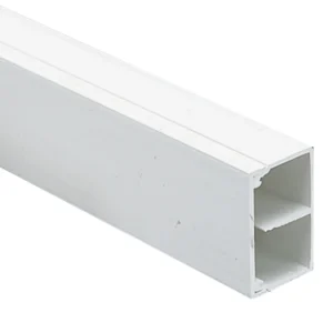 MK Electric Trunking Mini 2Compartment 40 x 25mm x 3m White PVC-U