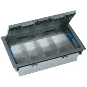 Legrand Box Floor Service 4 Compartment 110mm