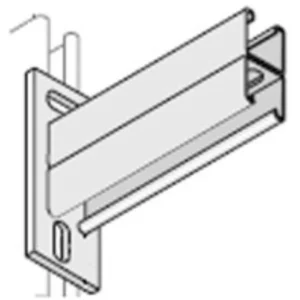 Unistrut Cantilever Arm For P1001 Back To Back Channel 41X82 B/B Pln 600