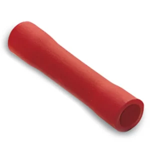 Newlec 0.25-1.5mm² Pre-Insulated Butt Connector Red