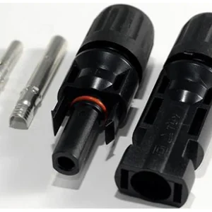 SWA Connector Mc4 Solar Male Pin Only 2.5-6mm Black Nylon