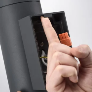 SLV ENOLA ROUND UP/DOWN M outdoor LED surface-mounted wall light anthracite CCT 3000/4000K