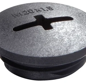 Wiska Stop End Evsg 40 M40 Polyamide Black IP56