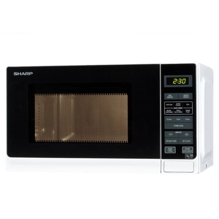 Sharp White Microwave - Image 2