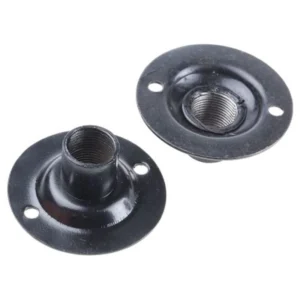 Metpro Steel Dome Cover 20mm Black Enamel