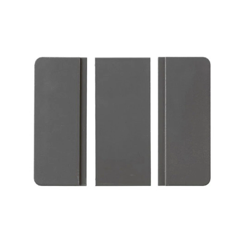 MK Electric Spacer Socket Part M For 3D Skirting Charcoal PVC Trunking