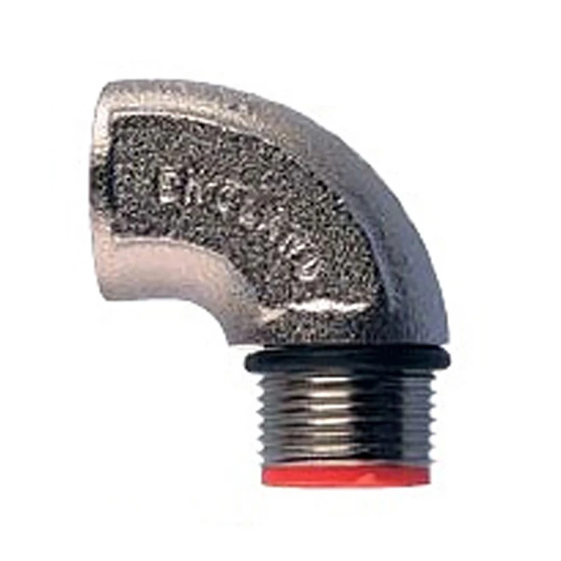 Adaptaflex Elbow Type 90 M20 43 x 39mm Nickel Plated Brass - Image 2