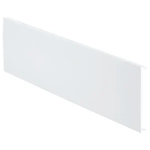 MK Electric Cover 2 Compartment Straight 220x 60mm 3m White PVC-U