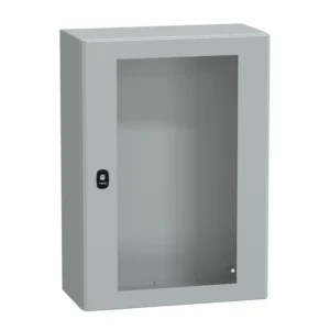 Schneider Electric Spacial S3D Tspt Door Enclosure w/o Mounting Plate H700xW500xD250 IP66 IK08 RAL7035