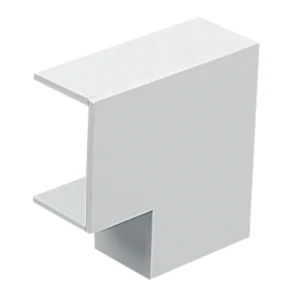 Marshall-Tufflex Mini Trunking PVC-U Square Flat Angle 16 x 16mm White