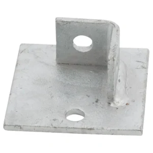 Newlec Channel Base Plate Hot Dipped Galvanised for 41 x 41mm Support Channel