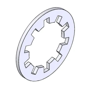 Metpro Washer Serrated Shakeproof 20mm Galvanised