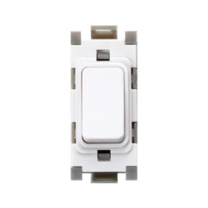 Deta Grid Switch 2Way Single Pole Module 10A White