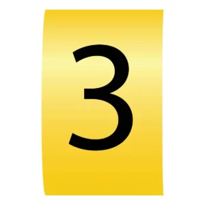 Critchley Critch 3 500Reel Black/Yellow K-Type Size-65 Marker