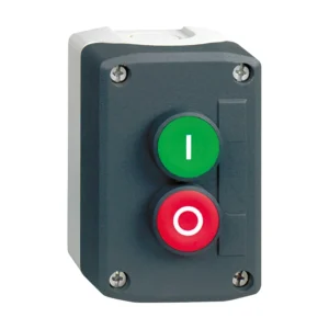 Schneider Electric Dark Grey Station Green Flush/Red Flush Pushbuttons 22 Spring Return