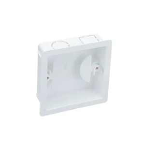 Marshall-Tufflex Dry Lining Box 1-Gang 1-9mm 25mm White