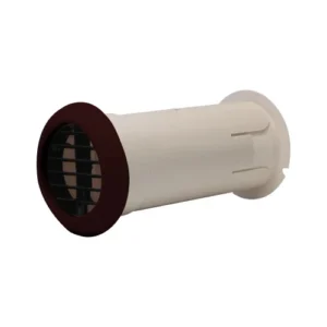 Vent-Axia Wall Kit External Grille 117mm Brown