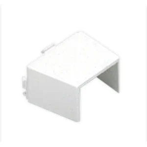 MK Electric Adaptor For Mini Trunking Boxes Moulded 40X16mm White PVC-U
