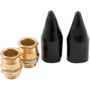 SWA Gland Pack Compression Cable 25mm Brass Shroud&Locknut Pack=2