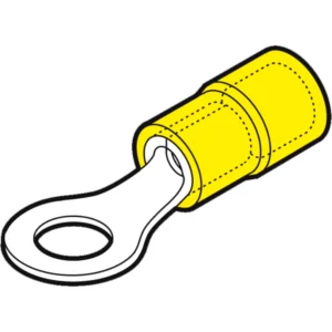 Cembre Ring Terminal Yellow