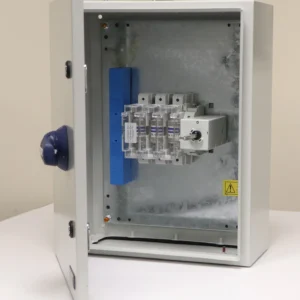 Newlec Switchfuse Isolator TP+N IP65 Metal Clad C/W 125A Fuses