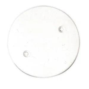 MK Electric Lid Circular Overlapping 85mm White PVC-U