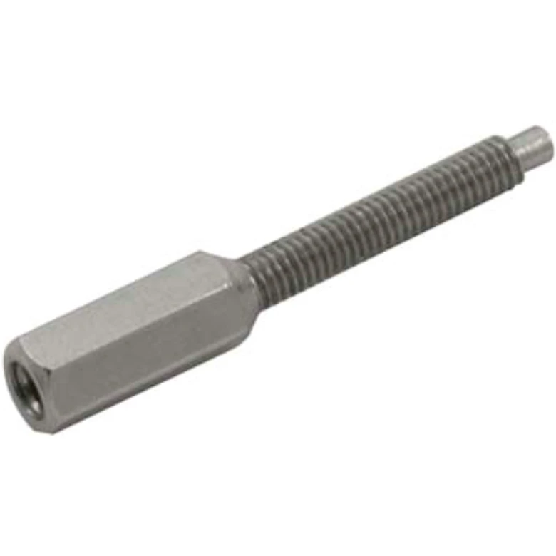 Unicrimp Nickel Plated Brass M3.5 x 20mm Extension Stud - Image 2