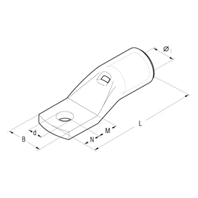 Cembre Copper Tube Crimp Lug - Image 3