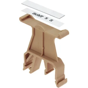 Weidmuller Marker Group Terminal Scht 5 S 44.5 x 9.5mm Polyamide 66 Beige