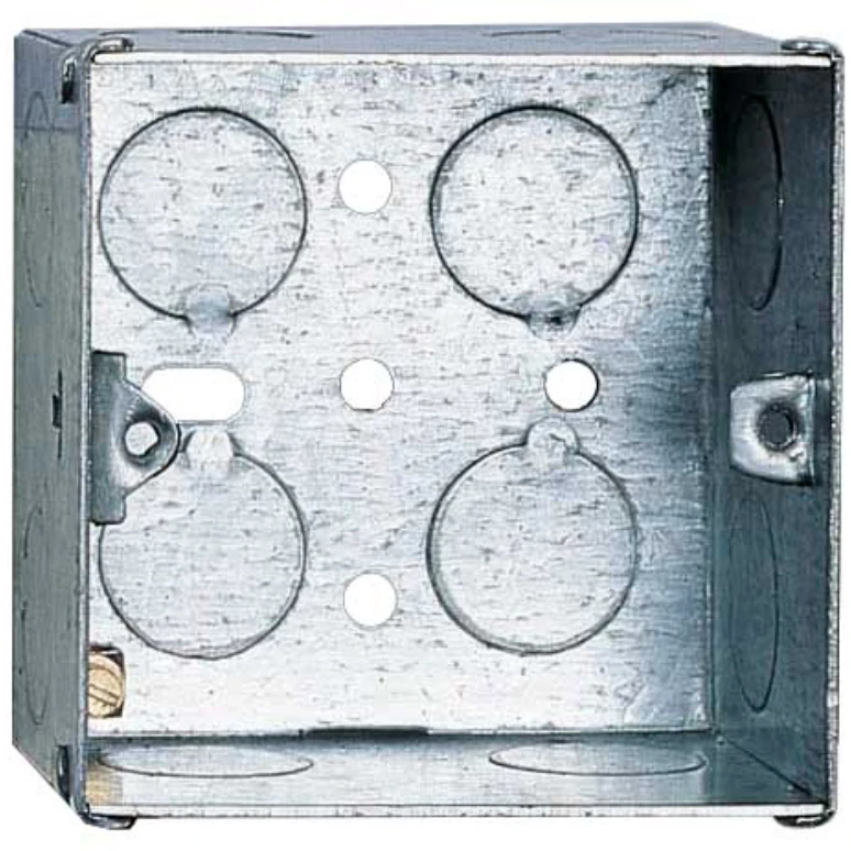 Tower Sw & Socket Box 1Gang 46mm Deep