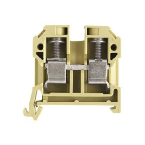 Weidmuller Terminal Sak10/35 Screw Connection 45 x 10 x 51.5mm Beige
