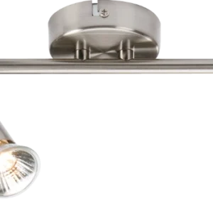 Knightsbridge MLA 230V GU10 Quad Bar Spotlight - Brushed Chrome