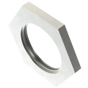 Newlec Locknut Hexagonal 20mm Galvanised Steel