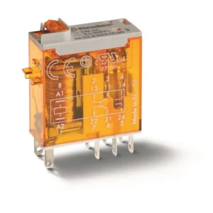 Finder Relay Miniature Double Pole Double Throw 8A 230V AC