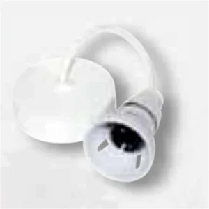 Click Scolmore Polar White 6 Inch T2 BC TRS Pendant Set